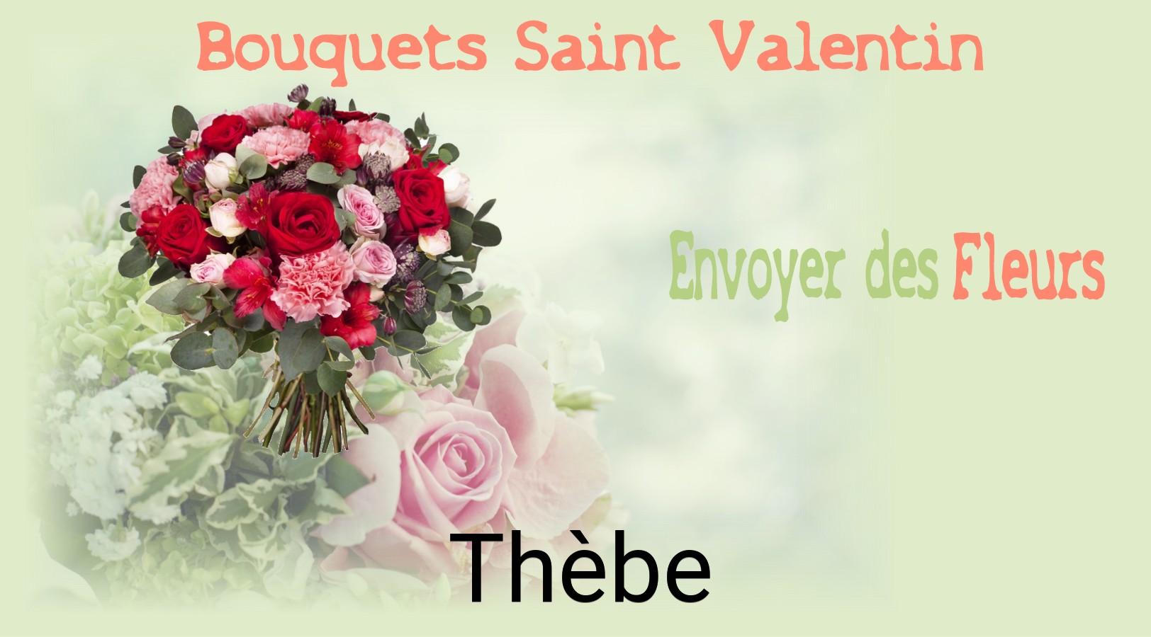 Roses de Saint-Valentin livrées à Thèbe